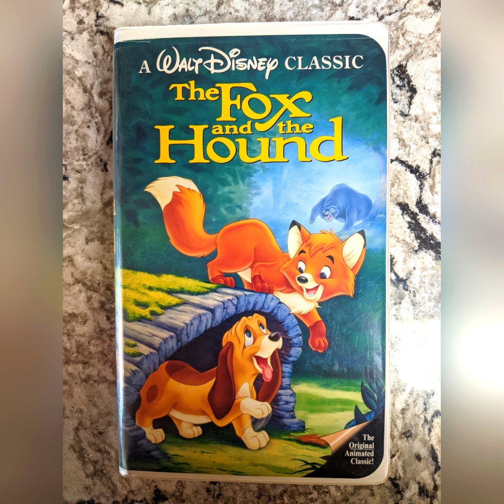 The Fox and the Hound VHS *RARE BLACK DIAMOND